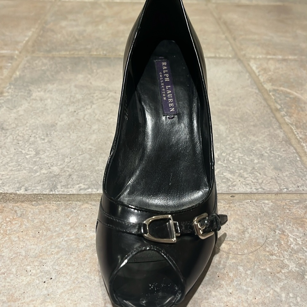 Ralph Lauren Collection Peep Toe heels